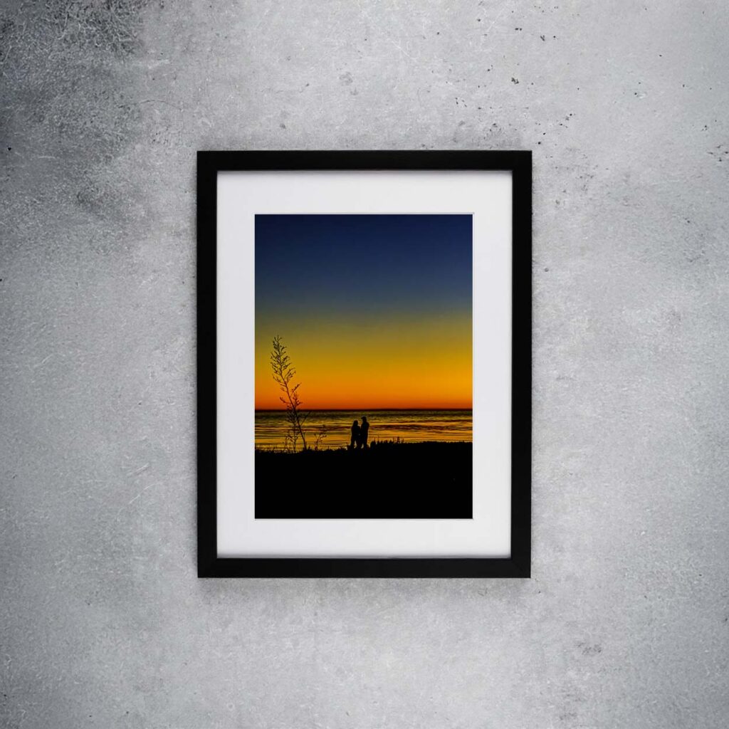 Santa Barbara Sunset Lost In Love Silhouette California Avia Cosmica