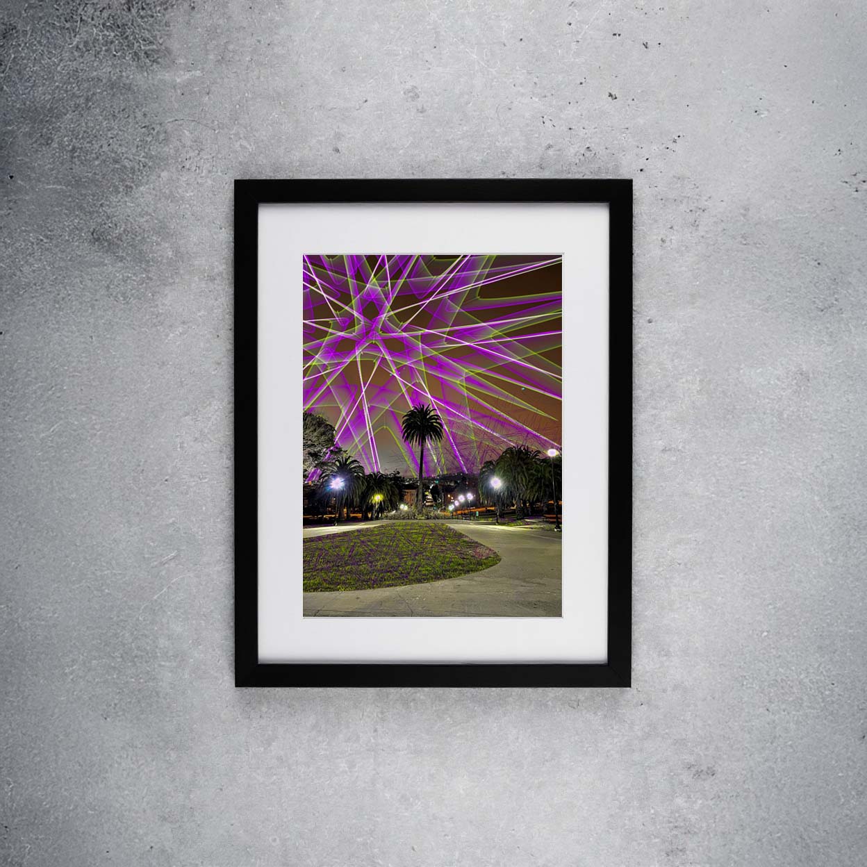 Dolores Park San Francisco California Palm Tree Psychedelic Sacred Geometry Avia Cosmica This Must Be A Dream