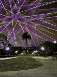 Dolores Park San Francisco California Palm Tree Psychedelic Sacred Geometry Avia Cosmica This Must Be A Dream