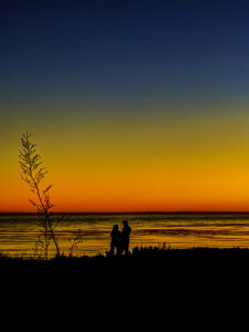Santa Barbara Sunset Lost In Love Silhouette California Avia Cosmica