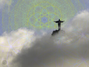 Christ the Redeemer Rio De Janeiro Brazil Psychedelic Sacred Geometry Avia Cosmica